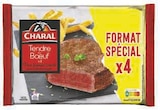 Bifteck ou tendre de boeuf ou caractere de boeuf - CHARAL - Super U à Clermont-Ferrand Bifteck ou tendre de boeuf ou caractere de boeuf - CHARAL en promo chez Super U Clermont-Ferrand à 6,99 €