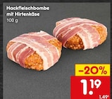 Netto Marken-Discount Allstedt - Hackfleischbombe mit Hirtenkäse Angebot im Prospekt Hackfleischbombe mit Hirtenkäse bei Netto Marken-Discount im Allstedt Prospekt für 1,19 €