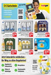 Saft im Trinkgut Prospekt in Bensheim Aktueller Trinkgut Prospekt mit Saft, "Aktuelle Angebote", Seite 3