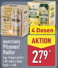 Pilsener Angebote von Warsteiner bei ALDI Nord Cuxhaven für 2,79 €