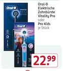 Elektrische Zahnbürste Vitality Pro oder Pro Kids von Oral-B im aktuellen Rossmann Prospekt