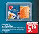 Lachsfilet mit Haut von GUT&GÜNSTIG für 5,79 € bei E center im Angebot Lachsfilet mit Haut von GUT&GÜNSTIG im aktuellen E center Prospekt