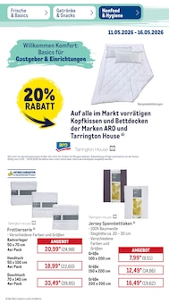 Bettwäsche im METRO Prospekt "Wochenangebote" mit 51 Seiten (Karlsruhe)