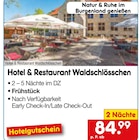 Hotel & Restaurant Waldschlösschen von NETTO-REISEN im aktuellen Netto Marken-Discount Prospekt
