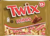 MINI BARRES CHOCOLATÉES CARAMEL TWIX - TWIX - Auchan Hypermarché à Pessac MINI BARRES CHOCOLATÉES CARAMEL TWIX - TWIX en promo chez Auchan Hypermarché Pessac à 2,99 €