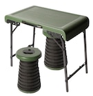 Table de pique nique et 2 tabourets - CARREFOUR en promo à 64,99 € chez Carrefour Table de pique nique et 2 tabourets - CARREFOUR dans le catalogue Carrefour