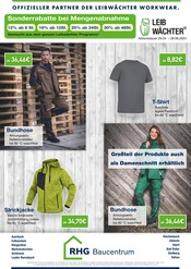 Ähnliche Angebote wie Schürze im Prospekt "Offizieller Partner der Leibwächter Workwear." auf Seite 1 von RHG Baucentrum in Plauen