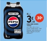 Soda sans sucres - PEPSI en promo chez E.Leclerc Soda sans sucres - PEPSI dans le catalogue E.Leclerc