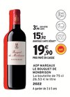 AOP Margaux - LE BOUQUET DE MONBRISON en promo chez Intermarché Express AOP Margaux - LE BOUQUET DE MONBRISON dans le catalogue Intermarché Express