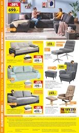 Sofa Angebot im aktuellen Sconto SB Prospekt auf Seite 12