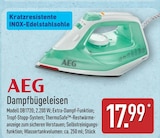 Dampfbügeleisen Angebote von AEG bei ALDI Nord Berlin für 17,99 €