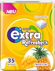 Kaugummi, Refreshers Tropical, zuckerfrei von EXTRA im aktuellen dm-drogerie markt Prospekt für 2,95 €