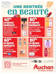 Offre Epilateur dans le catalogue Auchan Hypermarché du moment à la page 64