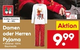 Damen Pyjama für 9,99 € bei Netto Marken-Discount im Angebot Damen Pyjama im aktuellen Netto Marken-Discount Prospekt