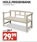 HOLZ-FRIESENBANK im Angebot bei Wreesmann in Brandenburg HOLZ-FRIESENBANK Angebote bei Wreesmann Brandenburg für 29,99 €