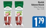Kabanos Klassik im EDEKA Prospekt Kabanos Klassik von Houdek im aktuellen EDEKA Prospekt für 1,79 €