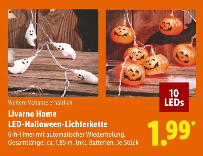 LED-Halloween-Lichterkette
