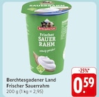 Aktuelle Sahne Angebote bei EDEKA in Wiesbaden Aktuelles Frischer Sauerrahm Angebot bei EDEKA in Wiesbaden ab 0,59 €