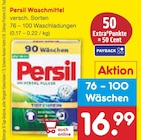 Waschmittel bei Netto Marken-Discount im Mallersdorf-Pfaffenberg Prospekt für 16,99 €
