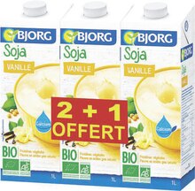 Soja vanille calcium bio - Géant Casino à Échirolles Soja vanille calcium bio en promo chez Géant Casino Échirolles à 2,78 €