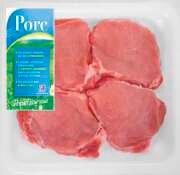 Monoprix Gleizé - Côtes de porc sans os Promo Côtes de porc sans os dans le catalogue Monoprix "Pour partir en week‑end, comptez 10 minutes de cuisson." à Gleizé