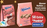 Waffeln oder Snack minis von Manner im aktuellen EDEKA Prospekt für 
