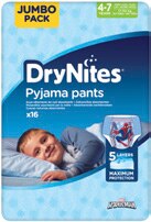 Pyjama pants dry nites - Carrefour à Aulnay-sous-Bois Pyjama pants dry nites en promo chez Carrefour Aulnay-sous-Bois à 9,38 €