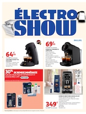 Promos Café dans le catalogue "ÉLECTROSHOW" de Auchan Hypermarché Café en promo dans le catalogue Auchan Hypermarché à la page 2