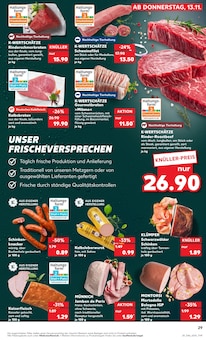 Schweinefilet im aktuellen Kaufland Prospekt (Augsburg) Schweinefilet im Kaufland Prospekt "Aktuelle Angebote" mit 62 Seiten (Augsburg)