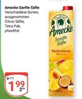 Sanfte Säfte im Angebot bei GLOBUS in Pirmasens Sanfte Säfte Angebote von Amecke bei GLOBUS Pirmasens für 1,99 €