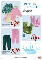 Regenbekleidung Angebote im Prospekt "SCHULSTART ZUM SPARPREIS" von KiK auf Seite 16