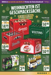 König Pilsener im EDEKA Prospekt in Wermelskirchen Aktueller EDEKA Prospekt mit König Pilsener, "Aktuelle Angebote", Seite 21