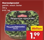 Aktuelle Feinkostlebensmittel Angebote bei Netto Marken-Discount in Essen Aktuelles Meeresalgensalat Angebot bei Netto Marken-Discount in Essen ab 1,99 €