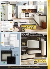 Aktueller BRAUN Möbel-Center Prospekt mit Badmöbel, "60 JAHRE BRAUN MÖBEL CENTER", Seite 17