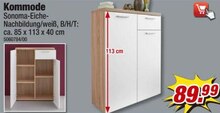 Kommode bei POCO in Münster Kommode im Angebot bei POCO Münster für 89,99 €