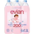 SUR TOUS LES PACKS D'EAU NATURELLES ET BIDON - EVIAN en promo chez Carrefour Rennes