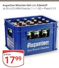 Hell im Angebot bei GLOBUS in Duisburg Hell Angebote von Augustiner München bei GLOBUS Duisburg für 17,99 €
