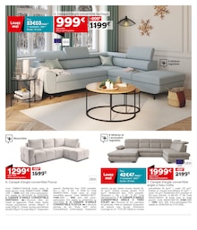 Promo Canapé D'angle Convertible dans le catalogue But du moment à la page 11