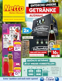 Saft im Netto Marken-Discount Prospekt "Aktuelle Angebote" mit 68 Seiten (Fürth)