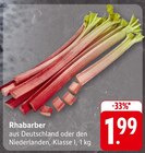 Rhabarber im Angebot bei E center in Darmstadt Rhabarber Angebote bei E center Darmstadt für 1,99 €
