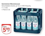 Aktuelle Gerolsteiner Angebote bei GLOBUS in Bochum Aktuelles Mineralwasser Angebot bei GLOBUS in Bochum ab 5,99 €