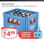 Chiemseer Hell im Angebot bei GLOBUS in Siegen Chiemseer Hell Angebote bei GLOBUS Siegen für 14,99 €