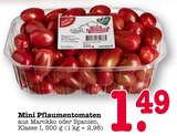 Mini Pflaumentomaten Angebote von Gut & Günstig bei E center Rastatt für 1,49 €