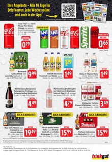 Coca Cola Zero im aktuellen Trinkgut Prospekt (Pforzheim) Coca Cola Zero im Trinkgut Prospekt "Aktuelle Angebote" mit 6 Seiten (Pforzheim)