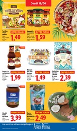 Prix et réduction Noix De Coco dans le prospectus Lidl en cours Offre Noix De Coco dans le catalogue Lidl du moment à la page 27