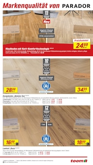 Laminat im toom Baumarkt Prospekt "Respekt, wer's selber macht." mit 14 Seiten (Mainz)