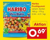 Fruchtgummi im Angebot bei Netto Marken-Discount in Erftstadt Fruchtgummi Angebote von Haribo bei Netto Marken-Discount Erftstadt für 0,69 €