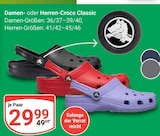Damen-Crocs Classic bei GLOBUS im Maintal Prospekt für 29,99 €