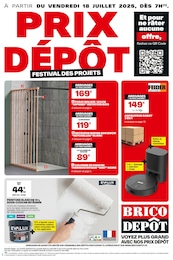 Catalogue Bricolage de Brico Dépôt à Fleury-Mérogis Prospectus Brico Dépôt à Fleury-Mérogis, "PRIX DÉPÔT FESTIVAL DES PROJETS", 24 pages, 18/07/2025 - 07/08/2025