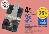 Moule à gros dôme 6 empreintes - Homeside en promo chez E.Leclerc Rennes à 3,67 €